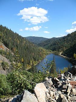 Lago Amut, distrito de Solnechny