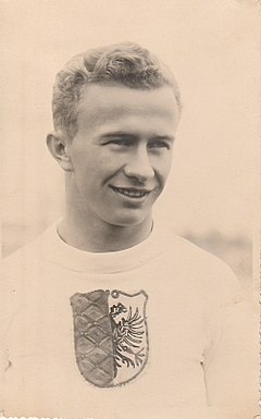 Antonín Dufek, levé křídlo S.K. Prostějov, 1933