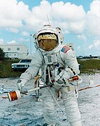 Džo Engl tokom treninga za misiju Apolo 14, 1970. godine