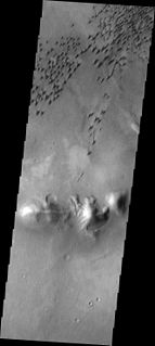 Arkhangelsky (crater) crater on Mars