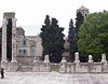 Arles Roman theater pillar ruins.jpg