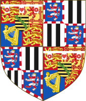 Arms of Princes Alexander, Leopold and Maurice of Battenberg (Before 1917).svg
