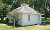 First Arthur County Courthouse and Jail Arthur, Nebraska old courthouse from NW.JPG