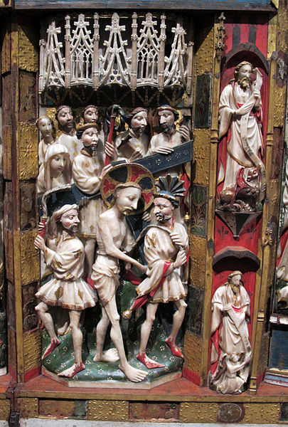 File:Artista inglese, forse di nottingham, trittico con storie della passione, 1350-1400 ca., alabastro, legno e vetri 04.JPG
