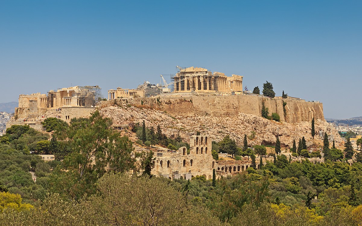 Attica 06-13 Athens 50 View from Philopappos - Acropolis Hill.jpg