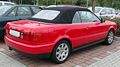 Audi Cabriolet set bagfra