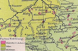 <span class="mw-page-title-main">Galician Germans</span> Ethnic German population in Austrian Poland