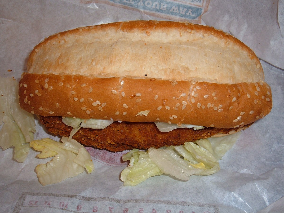 crispy chicken sandwich burger king