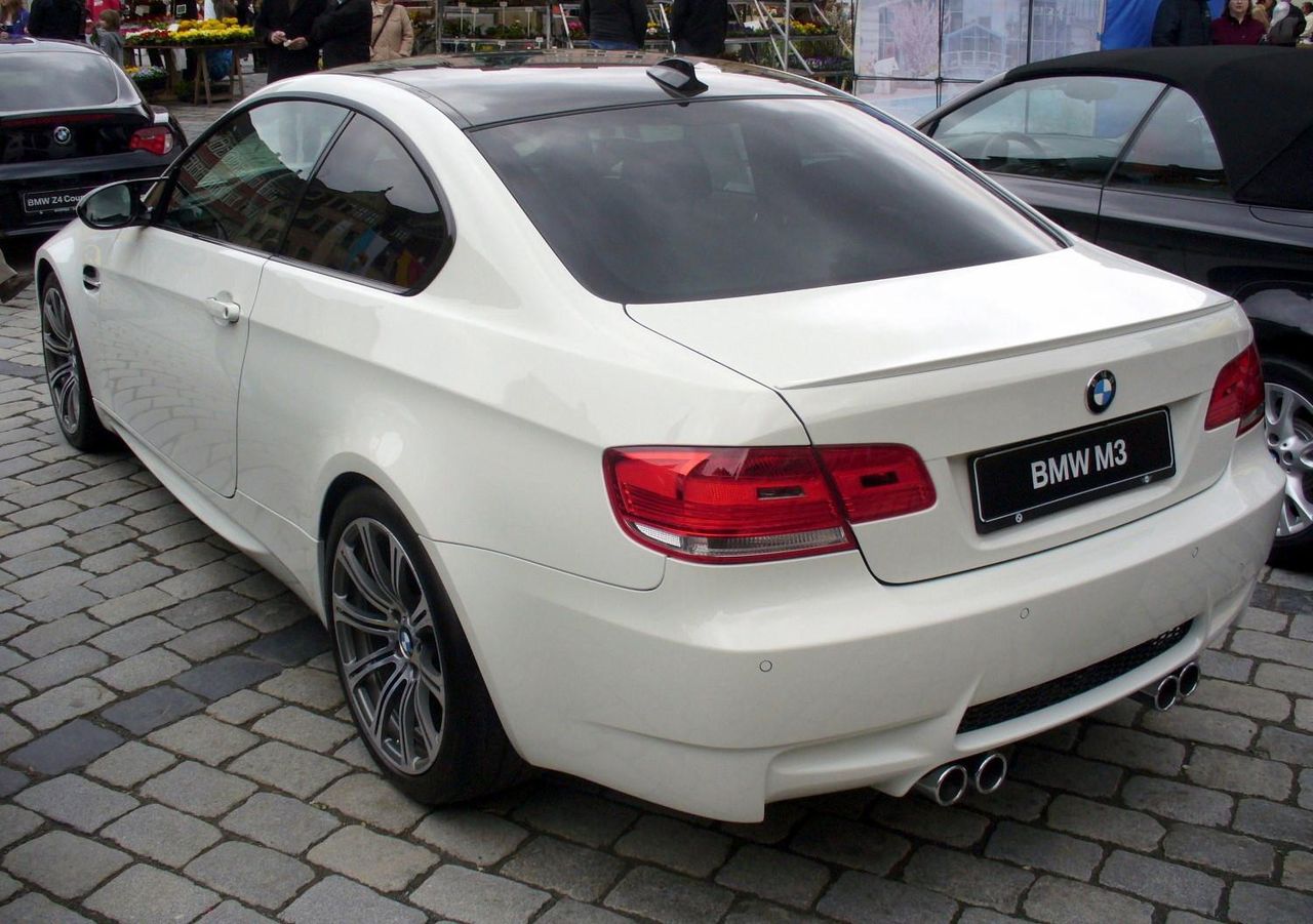 Image of BMW E92 M3 Alpinweiß Heck