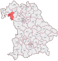 Deutsch: Wahlkreis 251: Würzburg