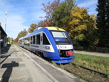 LINT 41 der BRB am Hausbahnsteig