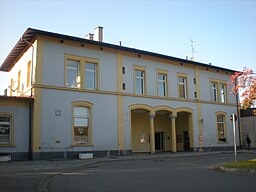 Bahnhof Tutzing altes Bahnhofsgebäude