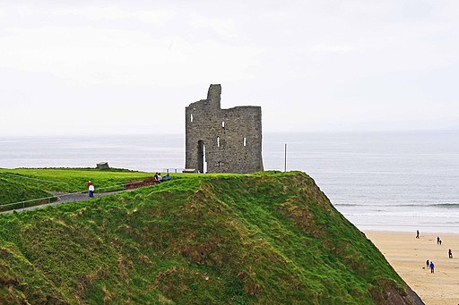 Ballybunnion Castle, Ballybunnion, Co. Kerry - geograph.org.uk - 3554922