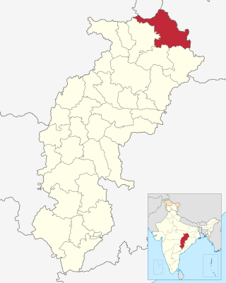 <span class="mw-page-title-main">Balrampur district, Chhattisgarh</span> District of Chhattisgarh in India