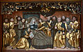 Kirchgattendorfer Altar, Mitteltafel der Predella: Tod Mariens