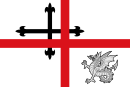 Flagge von Vallada