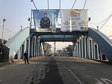 Tala Bridge, Barrackpore Trunk Road ( BT Road) is a four-laned road in Kolkata, India. It connects Shyambazar 5-point Crossing with Barrackpore Chiria More. Barrackpore bridge 04.jpg
