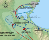 Battle of Ad Decimum - First phase