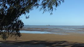 Beach at Keppel Sands (low tide), 2016.jpg