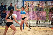 Deutsch: Beachhandball bei den Olympischen Jugendspielen 2018; Tag 5, 10. November 2018; Mädchen, Platzierungsrunde - Russland-Türkei 2:0 English: Beach handball at the 2018 Summer Youth Olympics at 11 October 2018 – Girls Consolation Round – Russland-Turkey 2:0