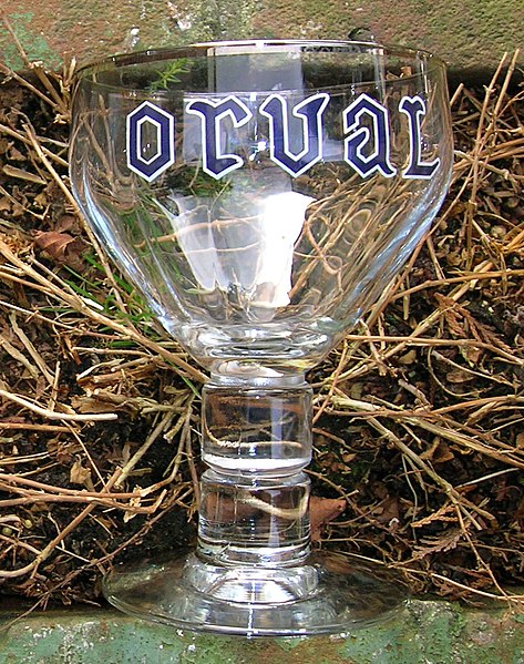 File:Beerglass orval.jpg
