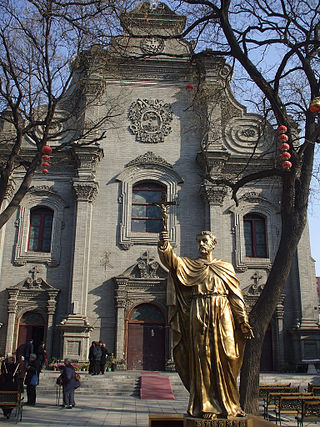 <span class="mw-page-title-main">Cathedral of the Immaculate Conception, Beijing</span> Catholic cathedral in Beijing, China