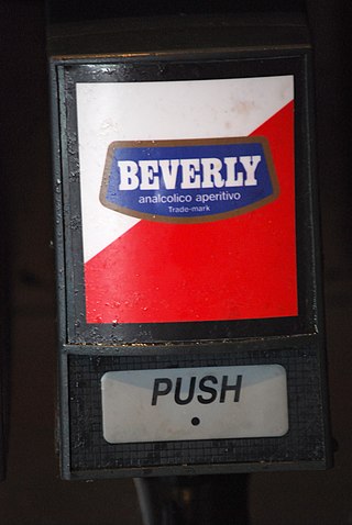 <span class="mw-page-title-main">Beverly (drink)</span> Carbonated soft drink sold in Italy from 1969 to 2009