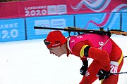 Deutsch: Biathlon bei den Olympischen Winter-Jugendspielen 2020 in Lausanne; Tag 2, 11. Januar 2020; Einzel männlich English: Biathlonl at the 2020 Winter Youth Olympics in Lausanne at 11 January 2020 – Individual men