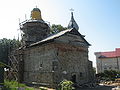 Biserica Sf. Simion în reparații.