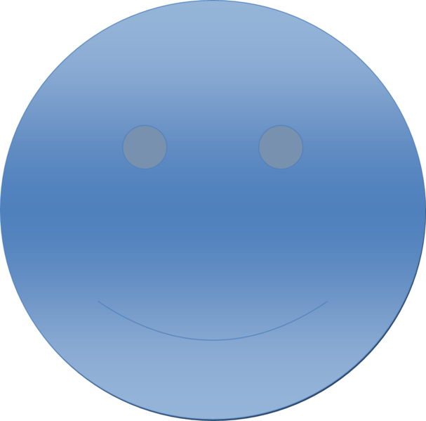 File:Blue Gradient Smiley Face.png