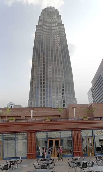 Bank of America Corporate Center, the world headquarters for Bank of America