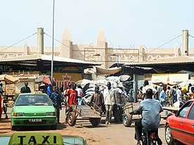 Bobo-Dioulasso markedsplass, 2006