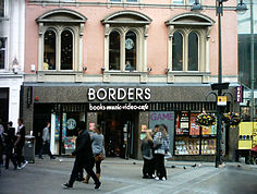 Borders on Briggate in Leeds, West Yorkshire Borders Leeds Crop Etc.jpg