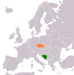 Bosnia and Herzegovina Czech Republic Locator.png