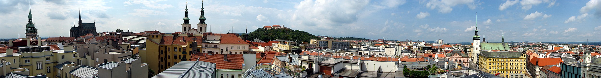 Vista panorámica de Brno