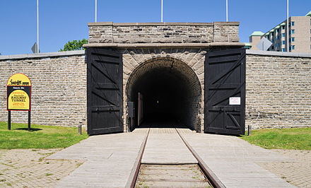 Brockville rail tunnel