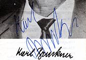 Signature de Karl Bruckner