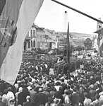 Beisetzung von Reinhold Huhn in Adorf/Vogtl. am 22. Juni 1962