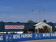 Bunnings Cannington store, rebranded for promotion in February 2024 Bunnings cannington store gn.jpg