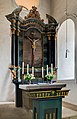 * Nomination Altar of the Catholic parish church St. Ägidius in Burghaslach --Ermell 07:50, 29 November 2020 (UTC) * Promotion  Support Good quality. --Scotch Mist 11:46, 29 November 2020 (UTC)