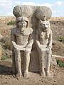 Statue of Ramesses II, and Sekhmet تمثال مزدوج للملك رمسيس الثاني والإلهة سخمت