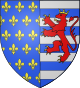 COA rainha francesa Marie de Luxembourg.svg