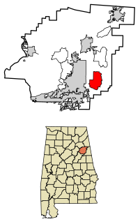 Choccolocco, Alabama Census-designated place & Unincorporated community in Alabama, United States