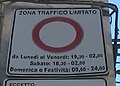 osmwiki:File:Cartello Zona Traffico Limitato Via Gramsci Lucera.jpg