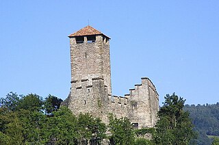 <span class="mw-page-title-main">Zumelle Castle</span> Castle in Tiago, Italy