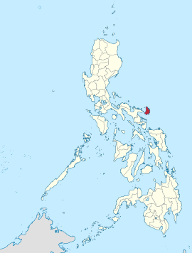 Catanduanes na Região de Bicol Coordenadas : 13°50'N, 124°15'E