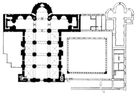 Pianta del complesso della cattedrale