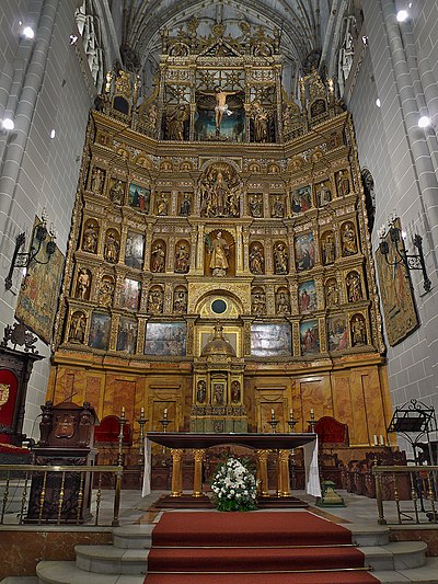 Retablo mayor de la catedral de Palencia