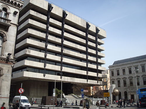 Центральный банк Ирландии в Дублине