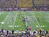 Michigan on offense